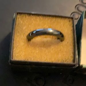 Hematite rings for women men Unisex